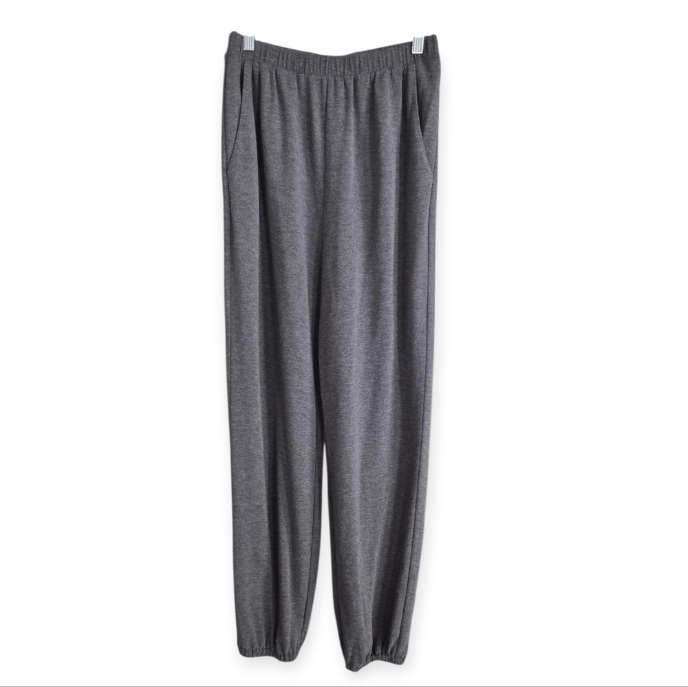 Doe & Rae Charcoal Gray Jogger Lounge Pants